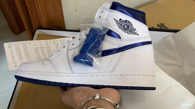 Rep BK og retro ''metallic navy'' jordan 555088-106 high 1 air 1206